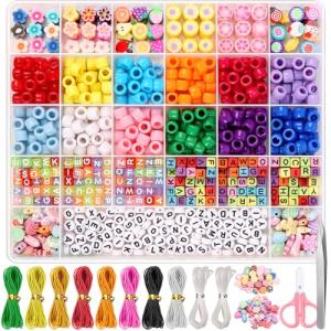 cridoz Clay & Pony Bead Bracelet Kit