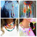 Quefe 3960pc Pony Bead Set Rainbow