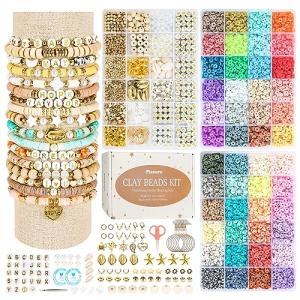 Pizooro 3-Box 10500pc Clay Bead Kit