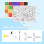 Dowsabel 10000pc Glass Seed Bracelet Kit