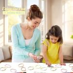 Dowsabel 10000pc Glass Seed Bracelet Kit