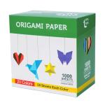 BUBU 1000pc Origami Paper Kit 6″