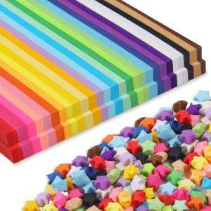 Phinus 2060pc Star Origami Paper Strips