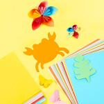 MIDUOLE 200pc Origami Paper 6″ 20clr