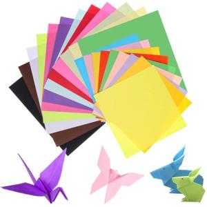 Square Origami 200pc Paper Kit 6″&8″