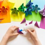 MIDUOLE 200pc Origami Paper 6″ 20clr