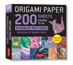 Tuttle 200pc Origami Paper 6″ Marbled