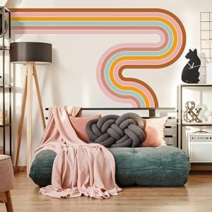Colorful Boho Geometric Wall Stickers for Decor