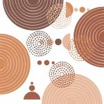 Large Boho Arch Wall Sticker for Modern Decor