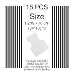 Black Geometric Vinyl Wall Decals for Any Room