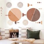 Large Boho Arch Wall Sticker for Modern Decor