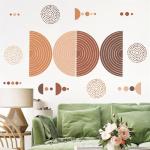 Large Boho Arch Wall Sticker for Modern Decor