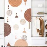 Large Boho Arch Wall Sticker for Modern Decor