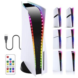 LED Light Strip for PS5 Console - 7 Colors