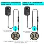 12V Power Supply with Switch for LED Lights