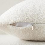 Pack of 2 Cozy Faux Fur Pillow Covers