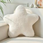 Star Shaped Plush Throw Pillow for Home Decor