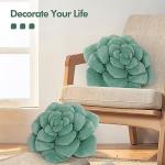 Plant-Shaped Plush Decorative Throw Pillow 19.7in