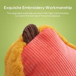 Papaya Shaped Throw Pillow for Couch and Bed