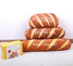 Funny Bread Shape Plush Pillow for Comfort