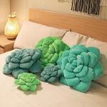 Plant-Shaped Plush Decorative Throw Pillow 19.7in