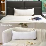 Long Lumbar Pillow Insert 14x36 for Comfort