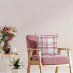 Christmas Pillow Covers Set of 2 in Pink & Sage