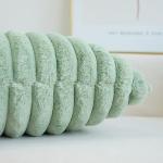 Pack of 2 Sage Green Faux Fur Pillow Covers
