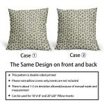 Sage Green Boho Polka Dot Pillow Covers Set of 2