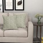 Sage Green Boho Polka Dot Pillow Covers Set of 2