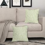 Boho Sage Green Polka Dot Pillowcase Set of 2