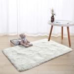 Super Soft Cream Shaggy Rug for Kids’ Room