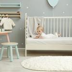 Softlife Fluffy Oval Area Rug for Kids