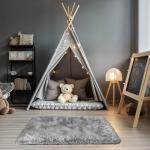 Small Shag Bedside Rugs - Soft & Non-Slip