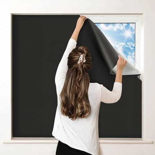 Removable blackout curtain panels