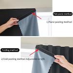 Self-Adhesive Blackout Curtains for Easy Installation