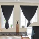 Self-Adhesive Blackout Curtains for Easy Installation