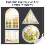 Portable Blackout Curtains for Bedroom Windows