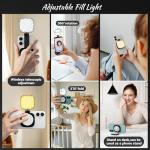 Cocobeen Rechargeable Magnetic LED Selfie Light