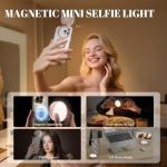 MagSafe-Compatible Magnetic Selfie Light - Folding LED