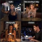 Cocobeen Rechargeable Magnetic LED Selfie Light