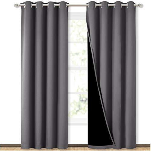 Noise‑reducing curtains