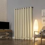 Sun Zero Nordic 100% Blackout Curtain Panel Pair