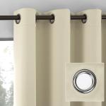 Sun Zero Nordic 100% Blackout Curtain Panel Pair