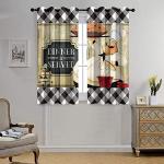 Vintage Chef Blackout Curtains, 2 Panels