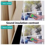 Thermal Blackout Curtains for Patio Doors