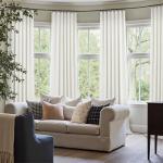 Extra Long Ivory Blackout Curtains for Large Windows