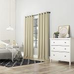 Sun Zero Nordic 100% Blackout Curtain Panel Pair
