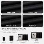 Joydeco 84-Inch Thermal Blackout Curtains, 2 Panels