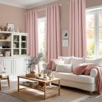Baby Pink Blackout Curtains for Girls' Rooms